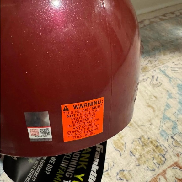 Arkansas Razorback Kid Helmet - Picture 2 of 3